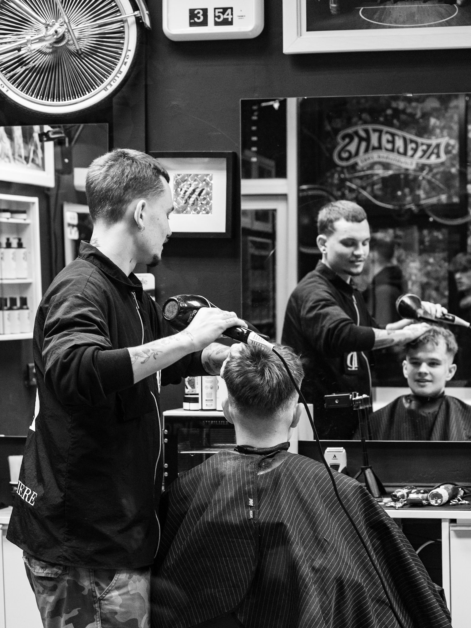 Through The Barber's Window