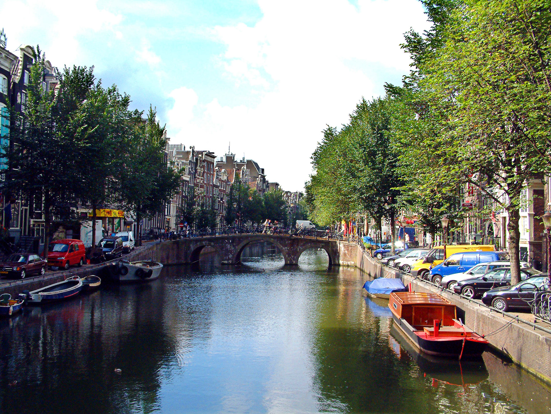 The Prinsengracht Canal, Amsterdam