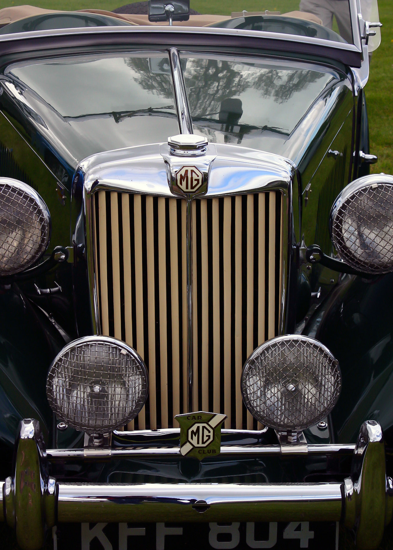 Vintage MG at Oulton Park, 2005.  I think this is a Mid 1930's MG SA COUPE - but I'm not an expert and I'm open to correction.