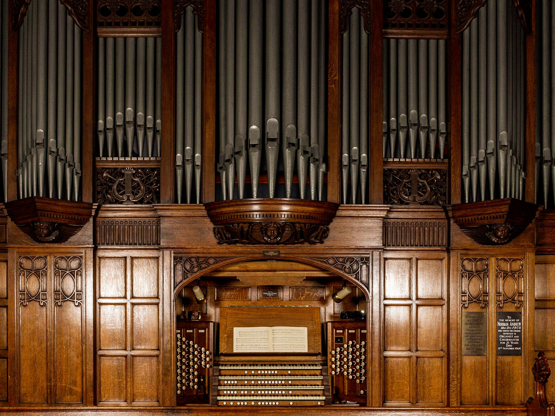 The T.C. Lewis Organ At Albion Church Ashton under Lyne