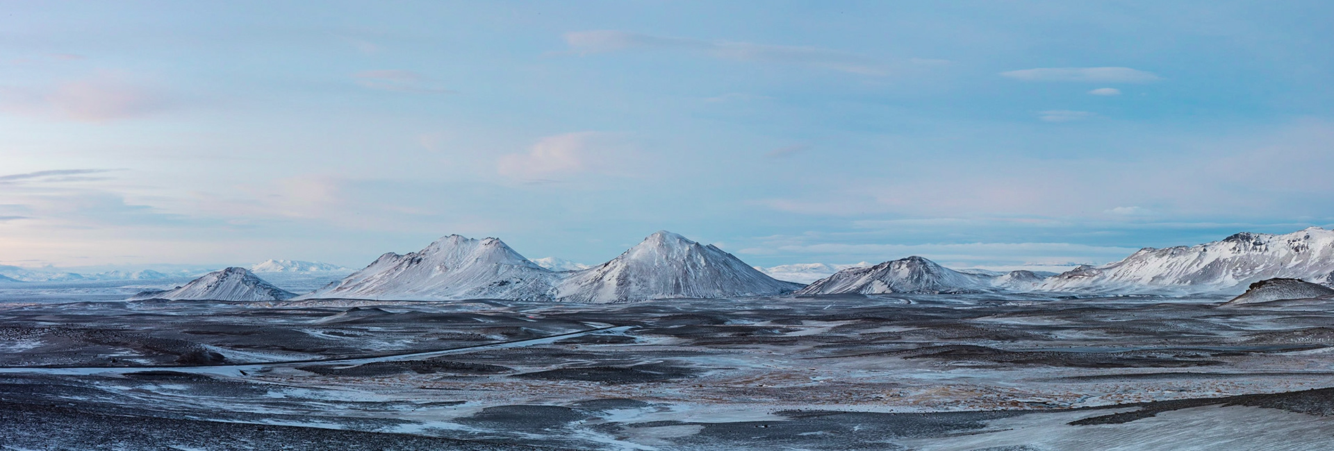 Iceland Panorama looking towards Askja