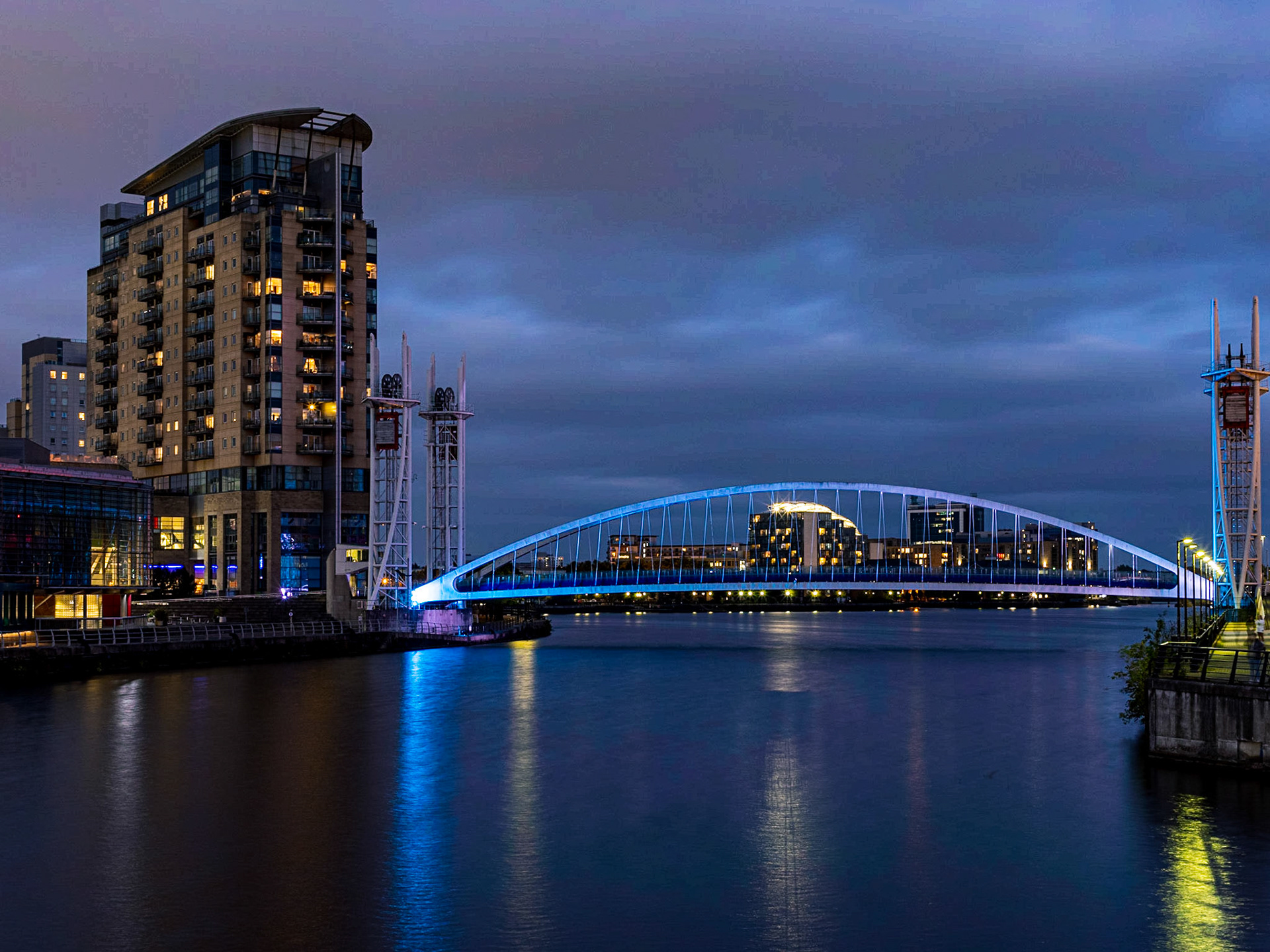 The Media City Footbridge