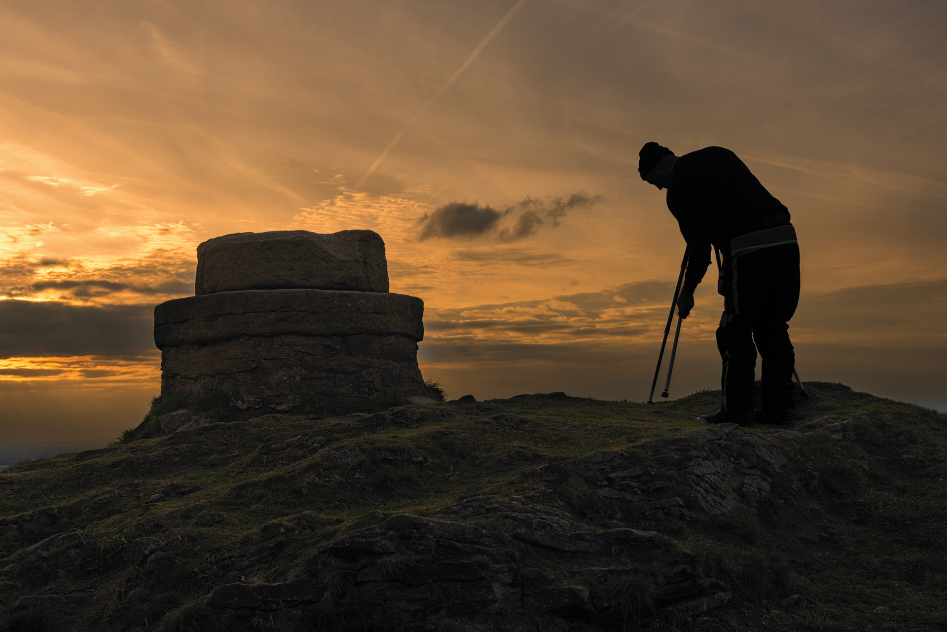 Setting Up For A Sunset Shoot