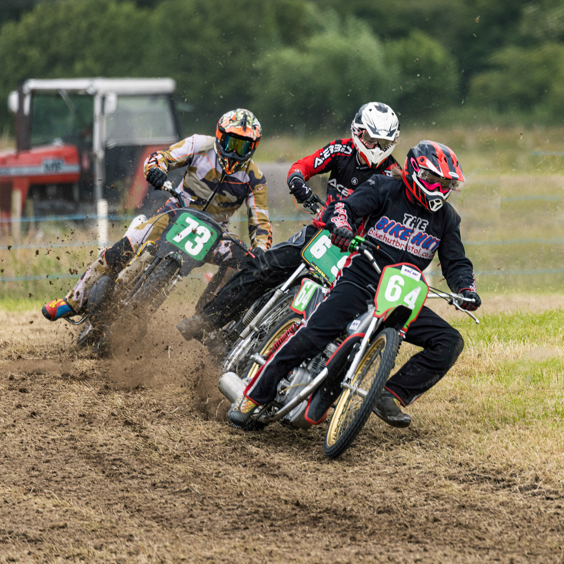 Chris Malone out in front