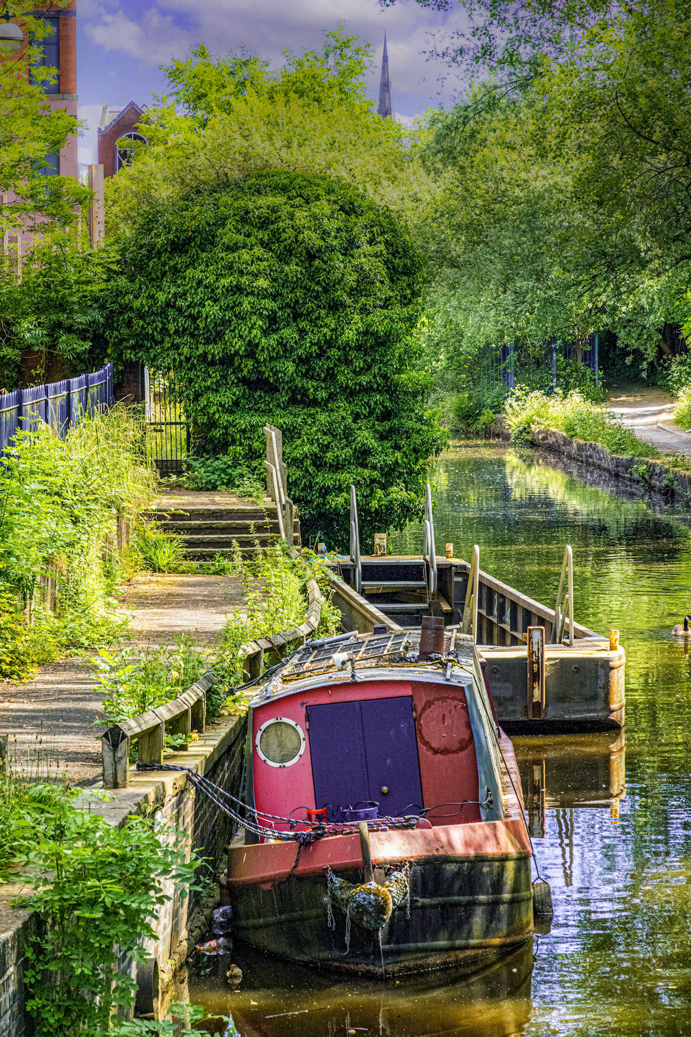 The Huddersfield Narrow Canal At Portland Basin, Ashton under Lyne