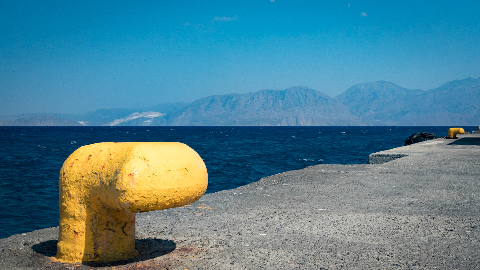 Cretan harbour