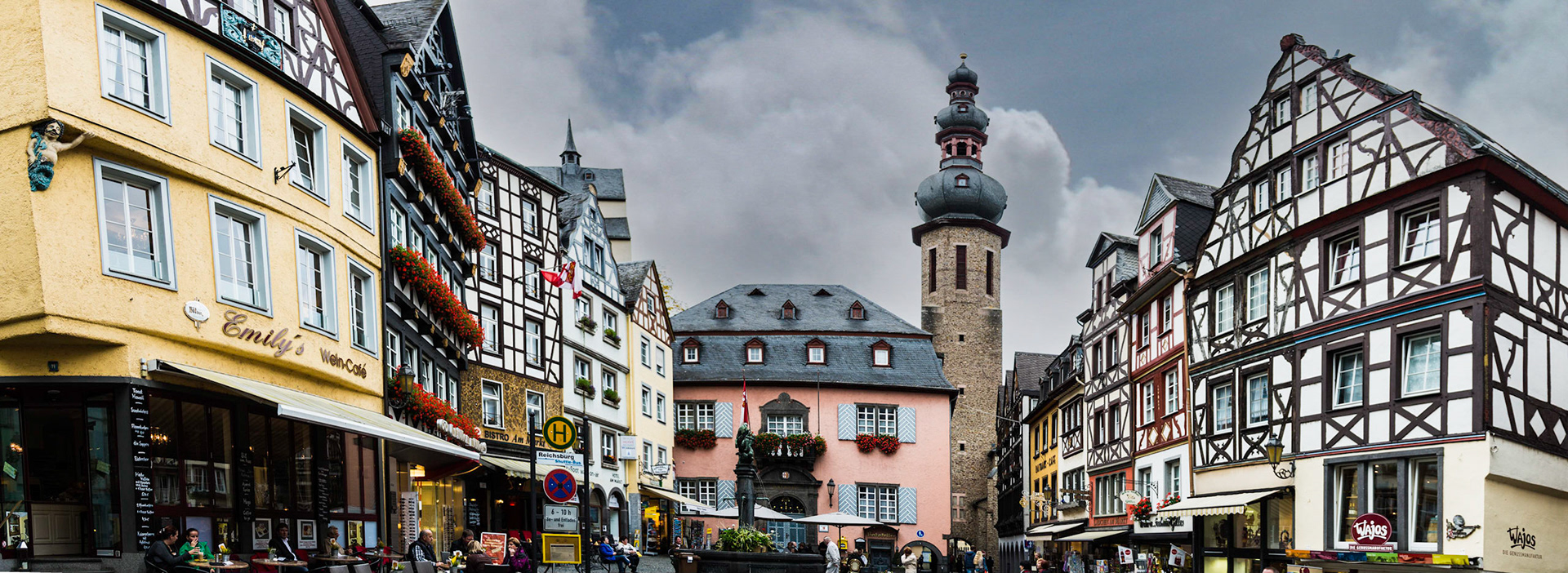 The Market Square At Cochem, Germany
