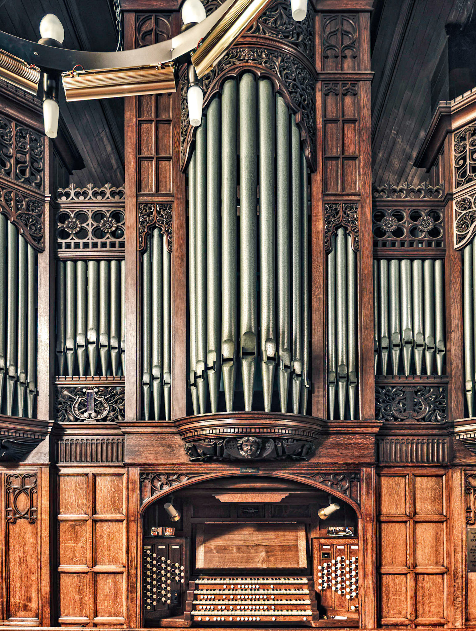 The T.C. Lewis Organ At Albion Church Ashton under Lyne