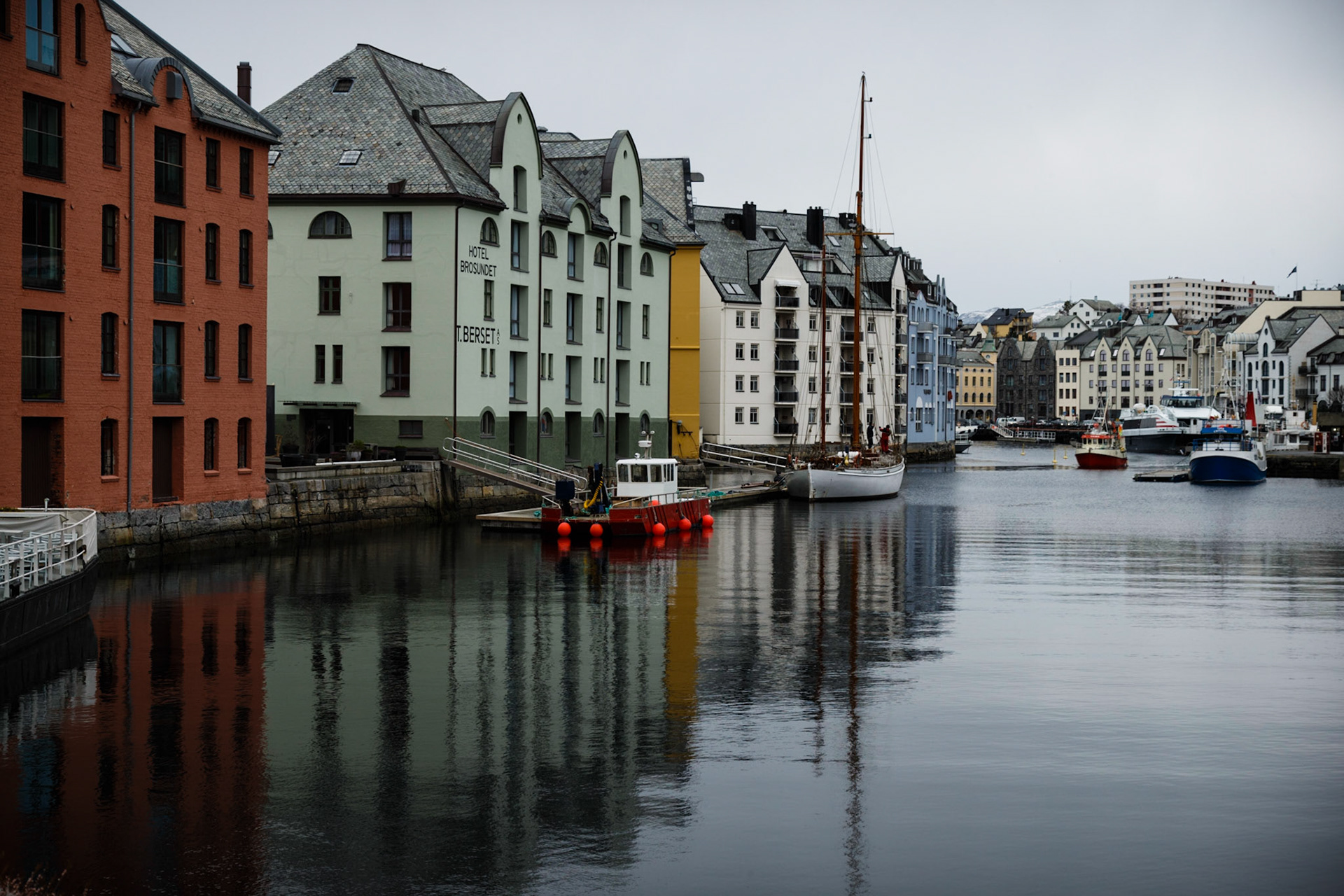The harbour At Alesund