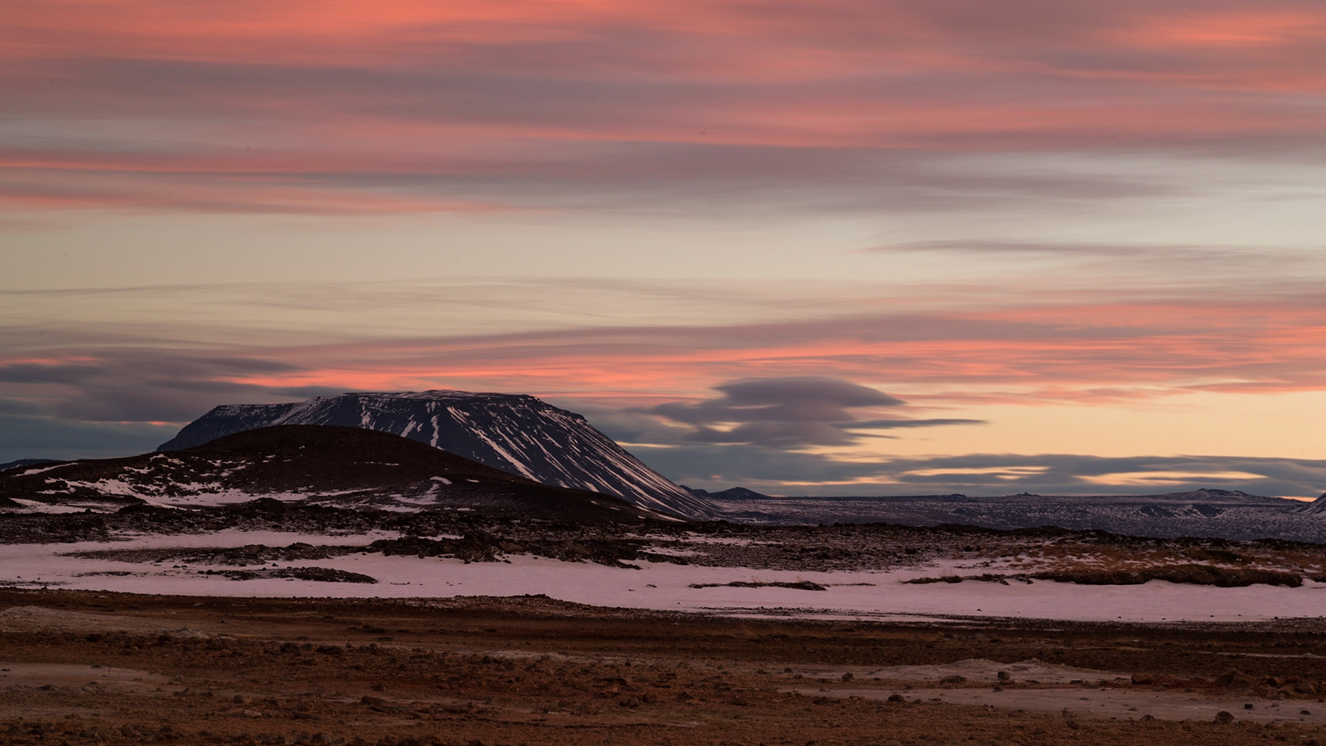 Volcanic Crater, Near Myvatn