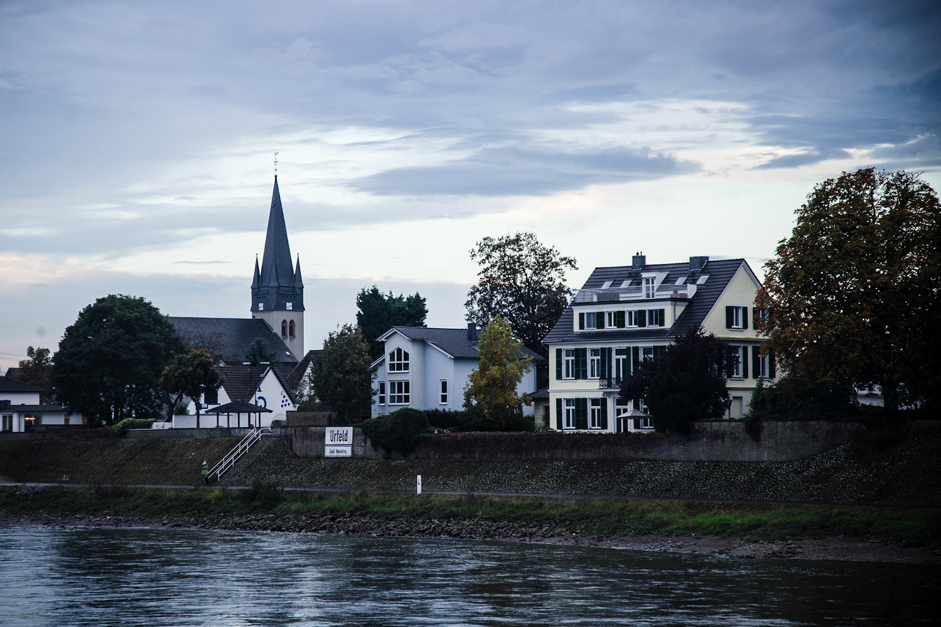 Urfeld, Germany, Taken From The Rhine