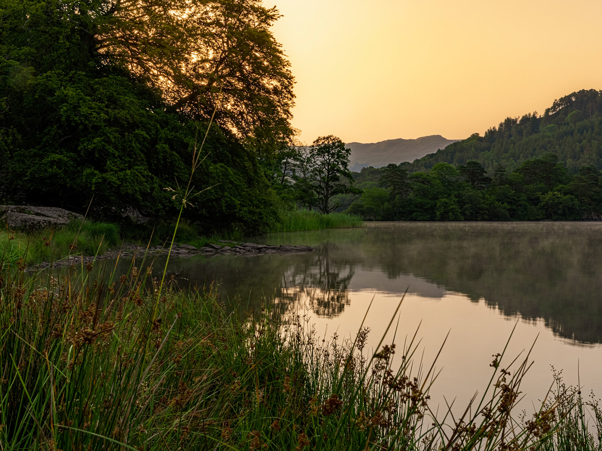 Early Morning At Rydal Water