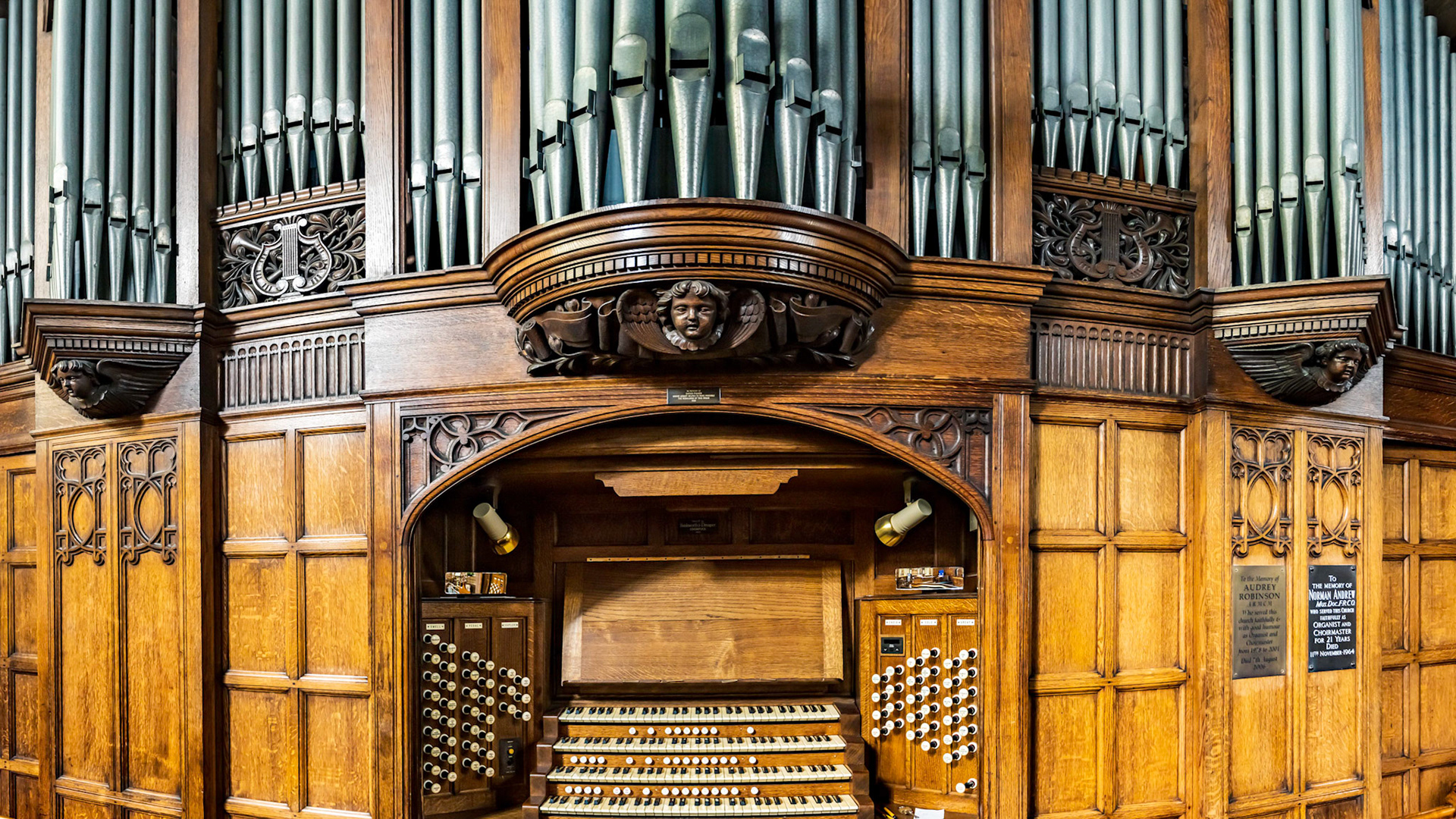 The T.C. Lewis Organ At Albion Church Ashton under Lyne