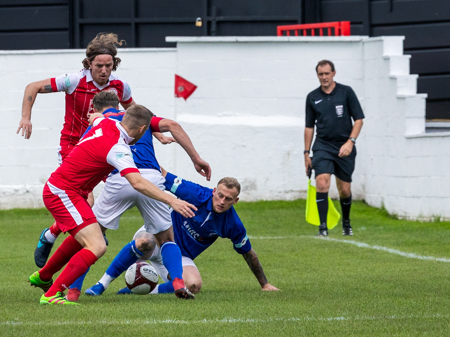 Piling In For The Ball