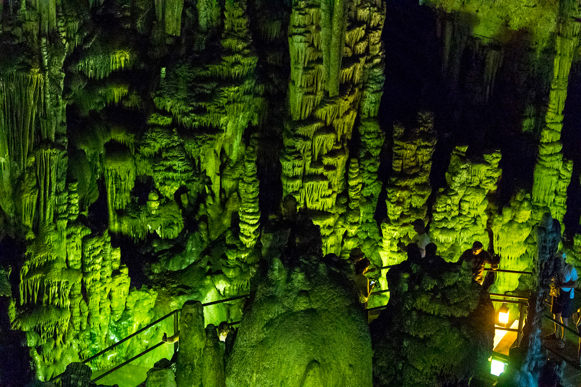 Inside Phsychro Cave, Crete