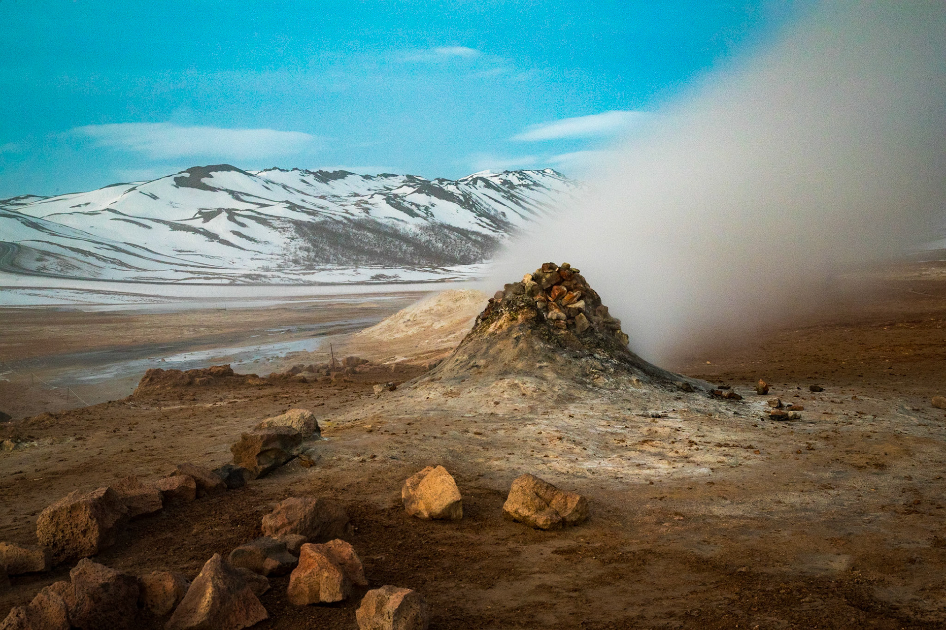 Fumarole Near Myvatn