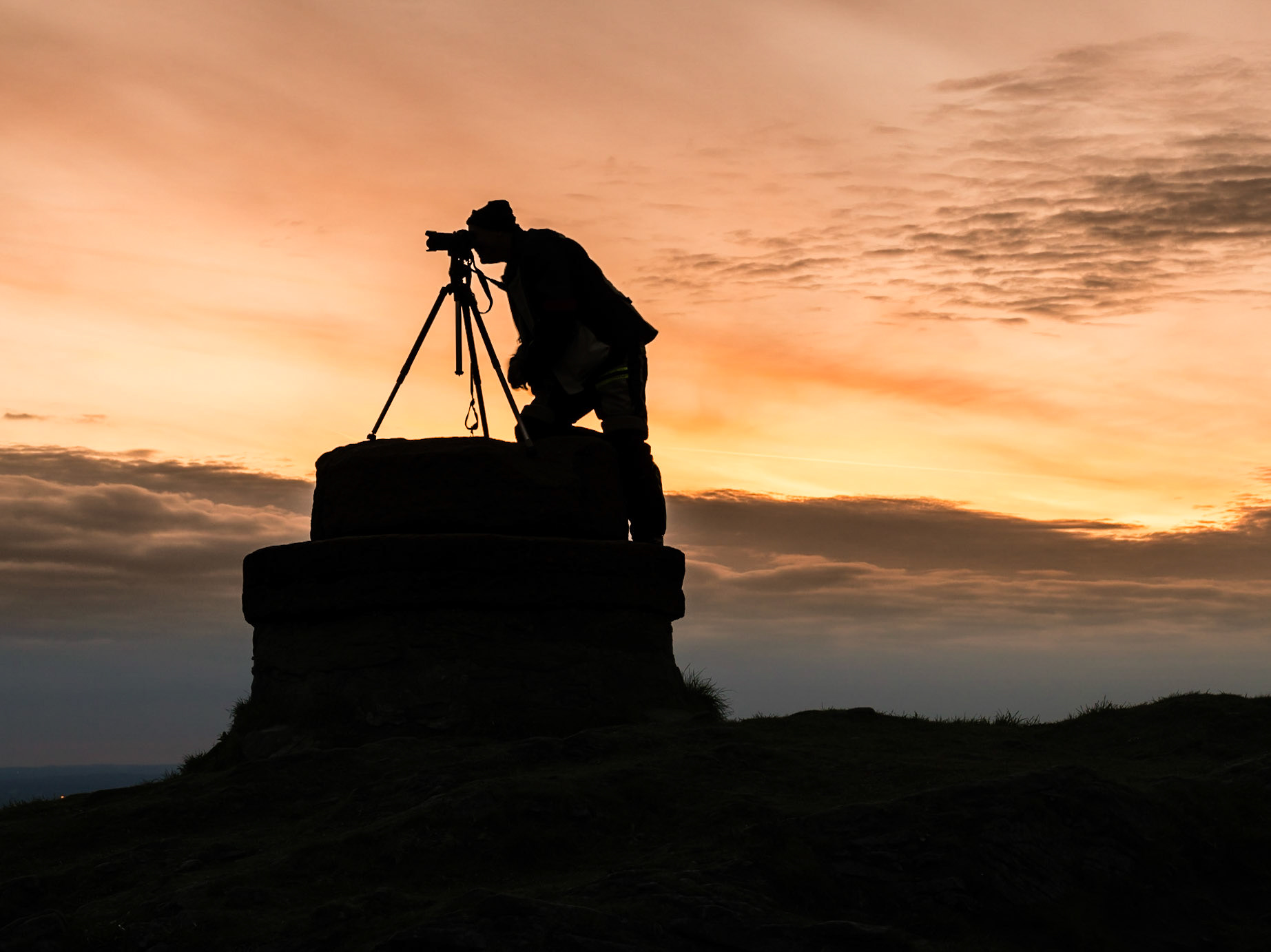 Getting The Last Rays Of The Sunset