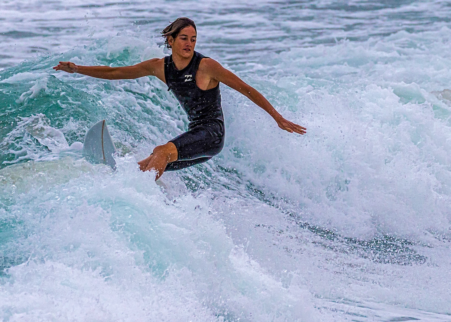 Surfer Making It Look Easy