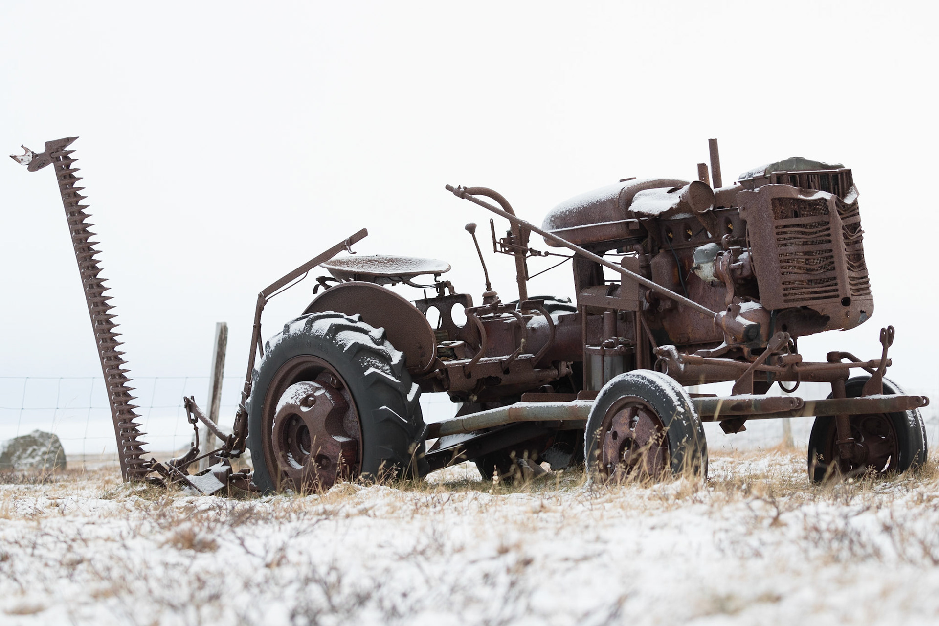 Tractor That Has Seen Better Days