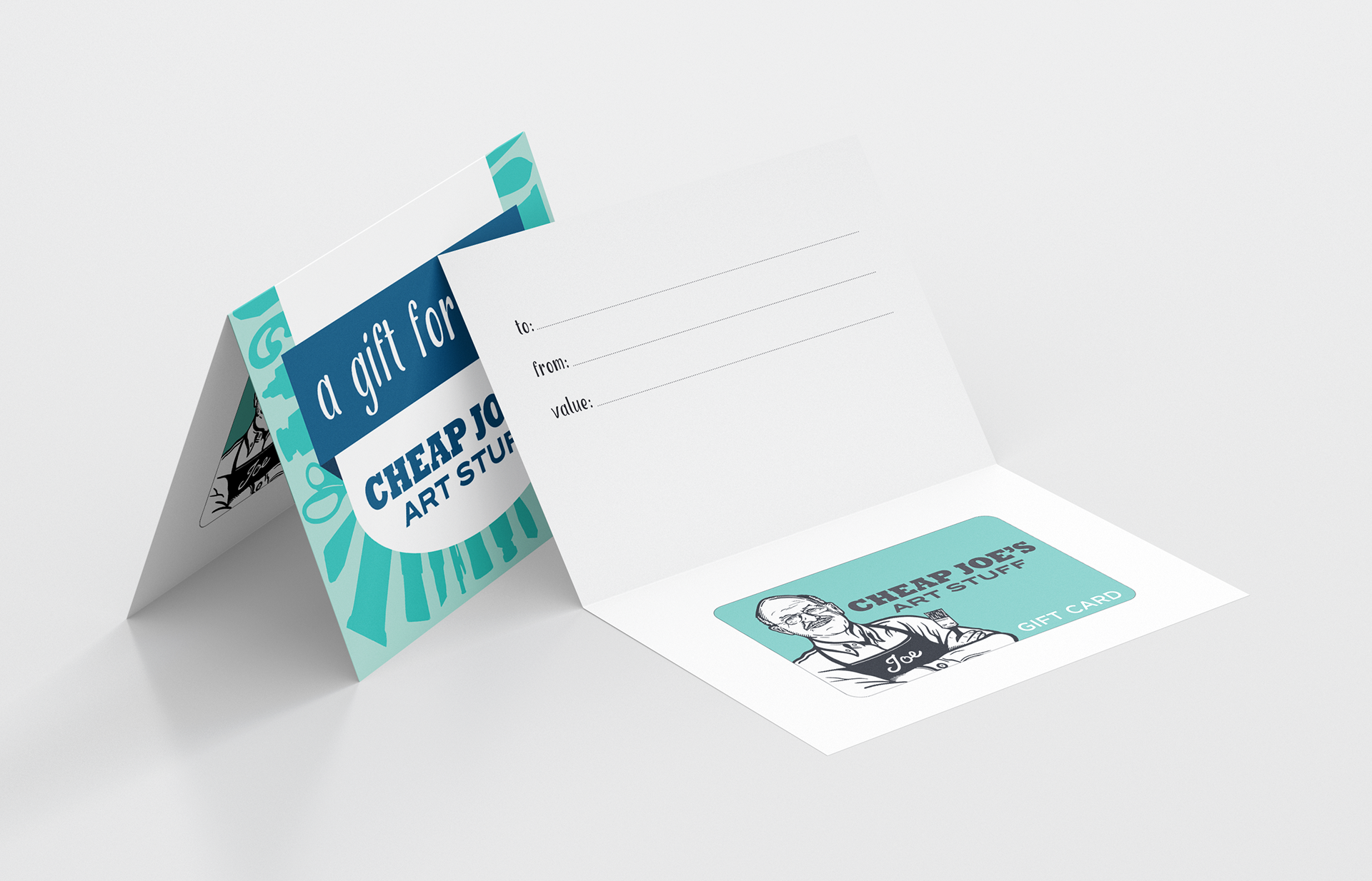 Gift Card Holder and Card