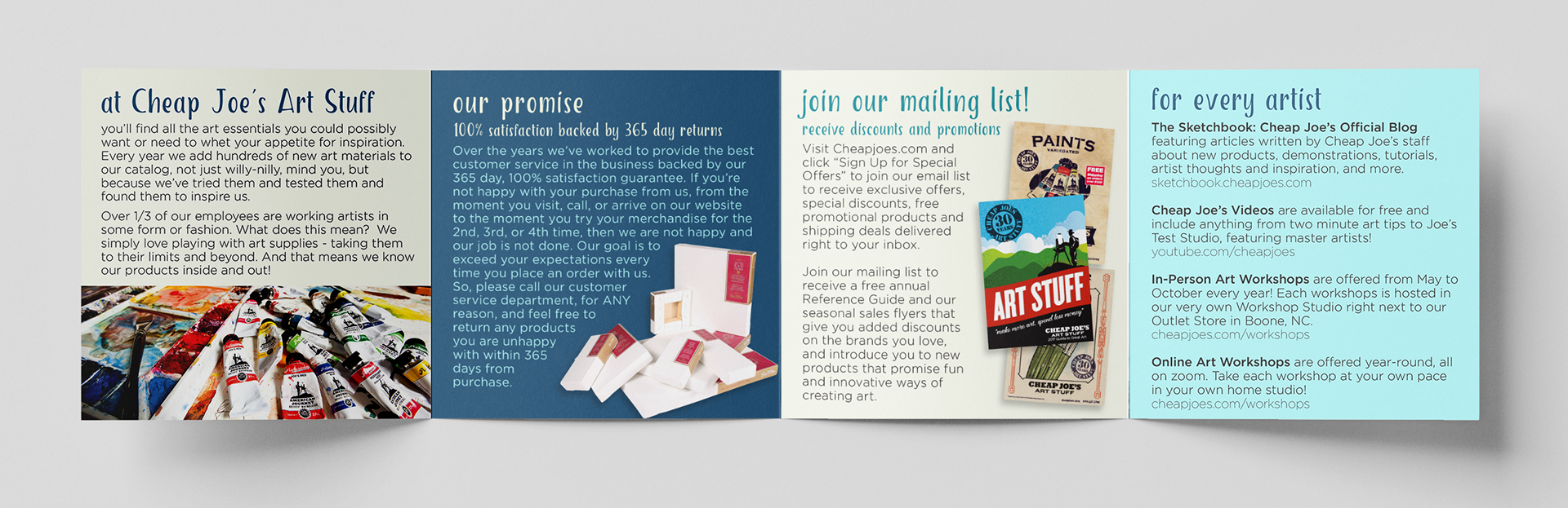 Inside of 4-Fold Brochure