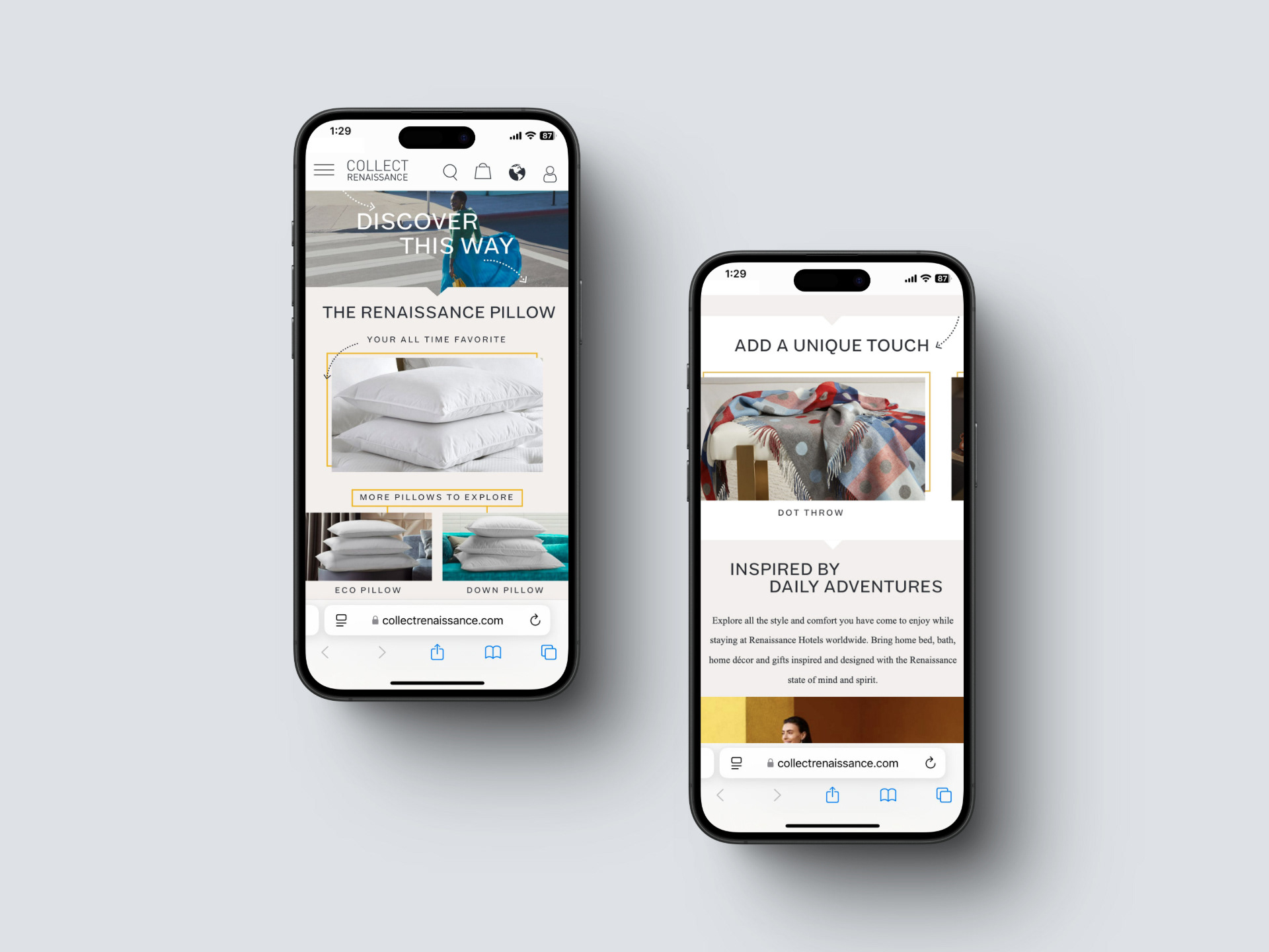 Homepage Mobile Redesign