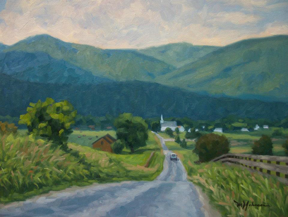 Charlemont Road (2012) - 12x16 - Sold