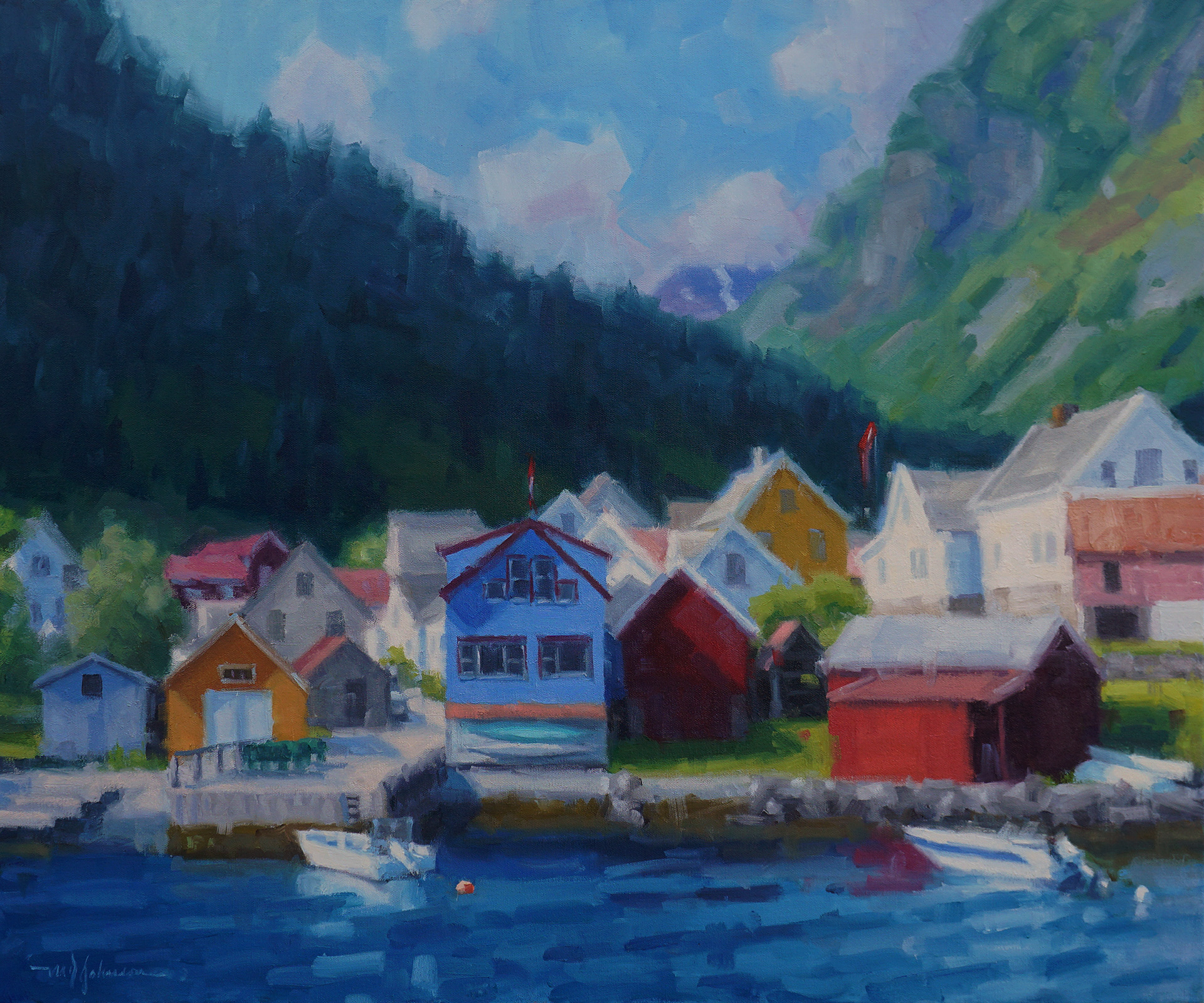 Undredahl (Norway) (2021) - 24x30 - Sold