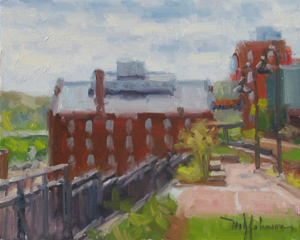 Bluff Walk Morning (2016) - 8x10 - Sold