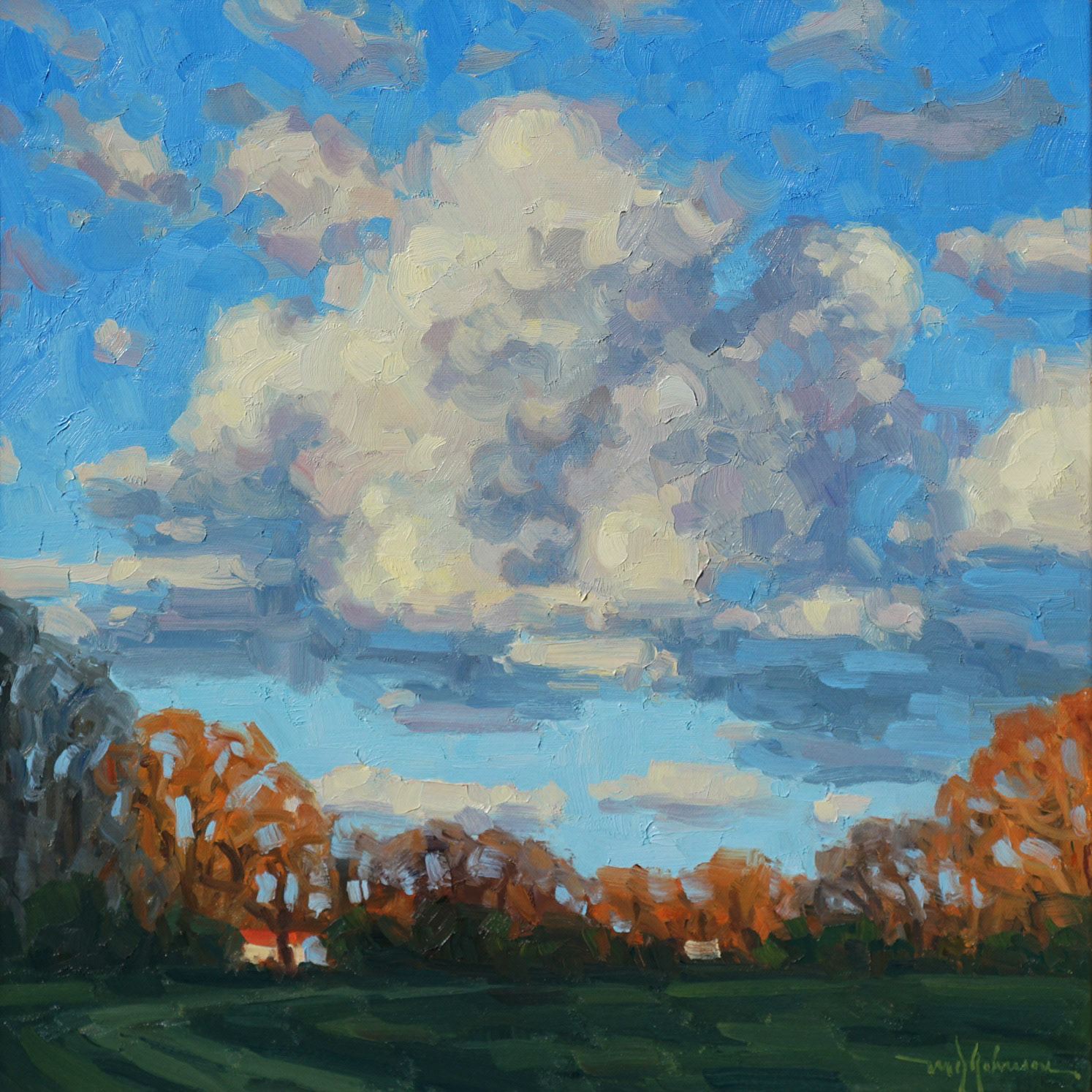October Sky (2019) - 18x18 - Available