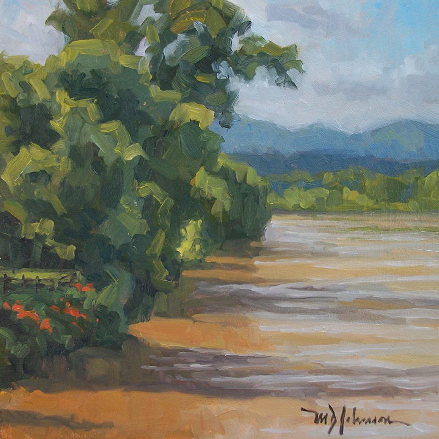 High Waters on the James (2013) - 8x8 - Sold