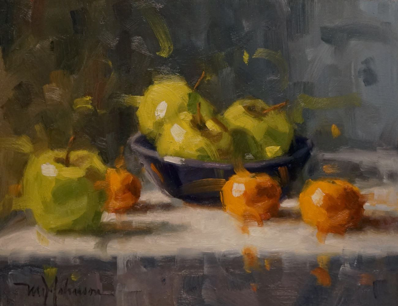 Apples and Clementines (2018)* - 10x13 - Sold