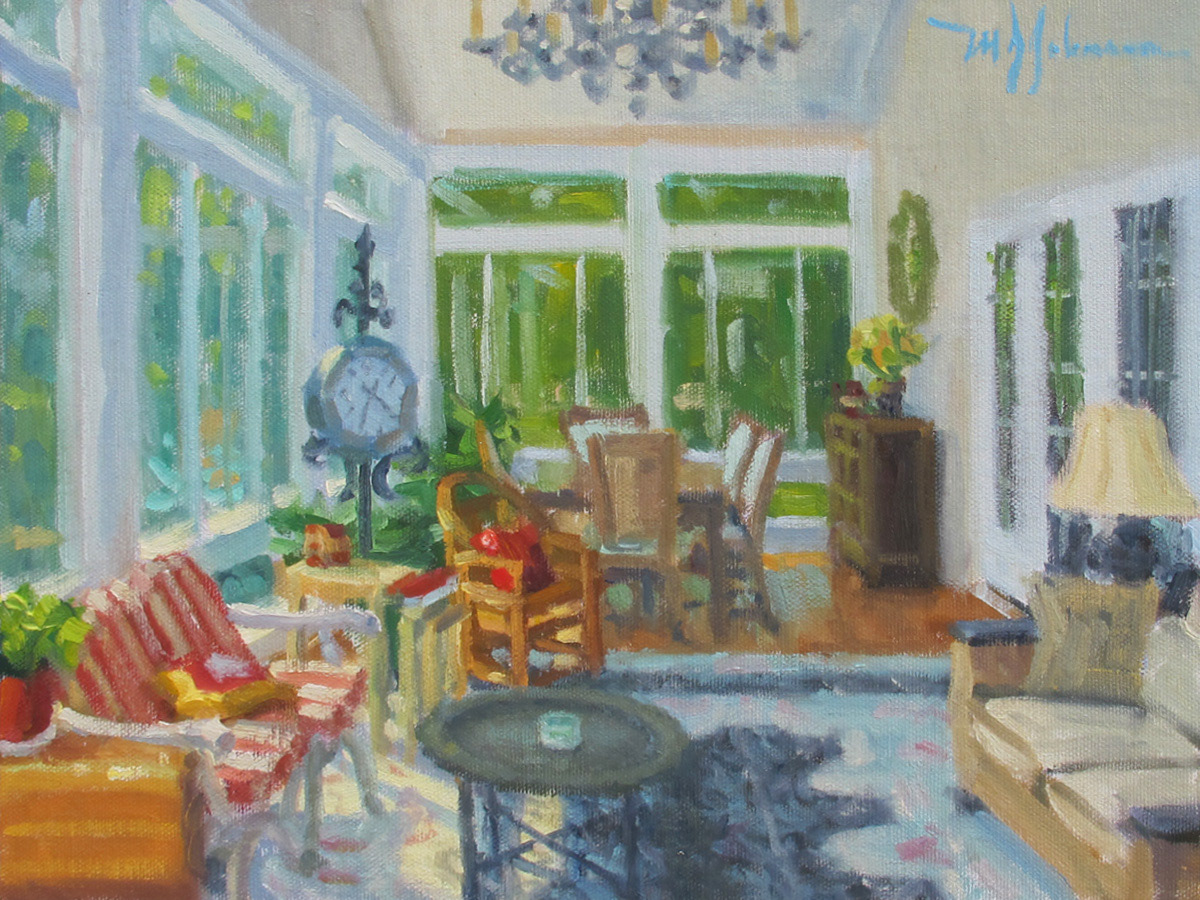 The Sunroom (2015) - 9x12 - Sold