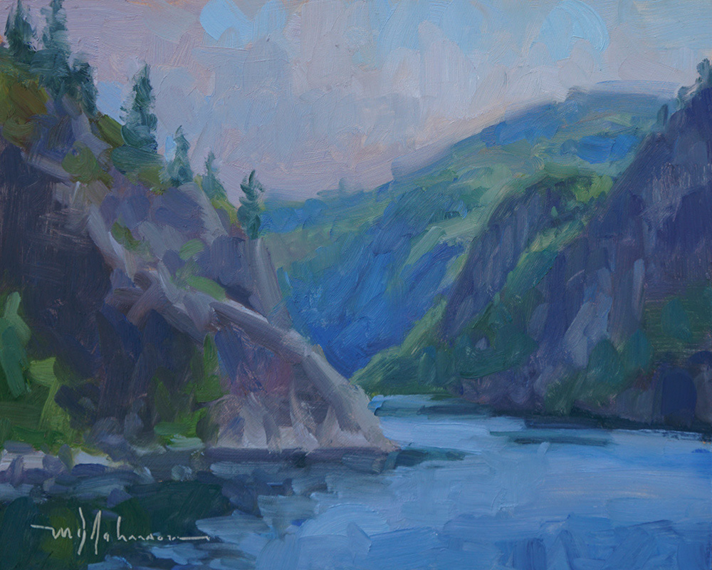 Osterfjord (2020) - 8x10 - Sold