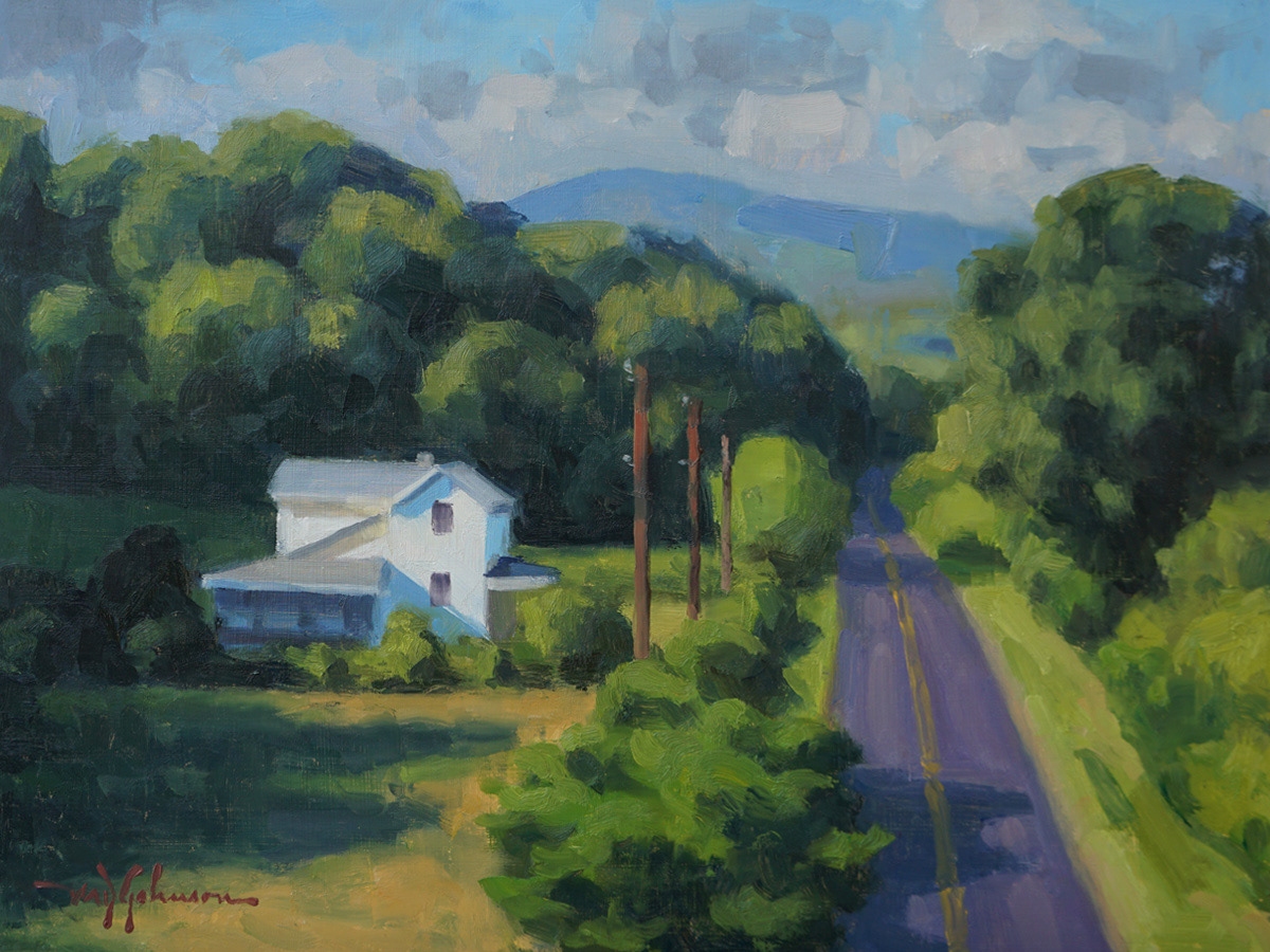 Road to the Blue Ridge (2023) - 12x16 - Available