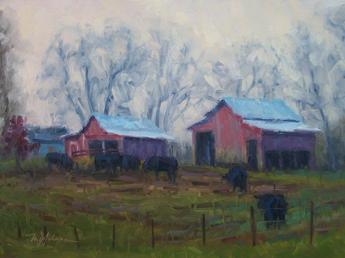 Feeding Time (2013) - 9x12 - Sold