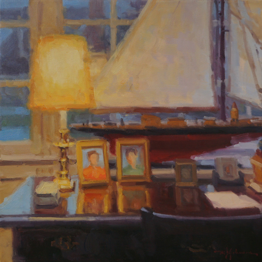 Grampa's Desk (2022) - 20x20 - Available