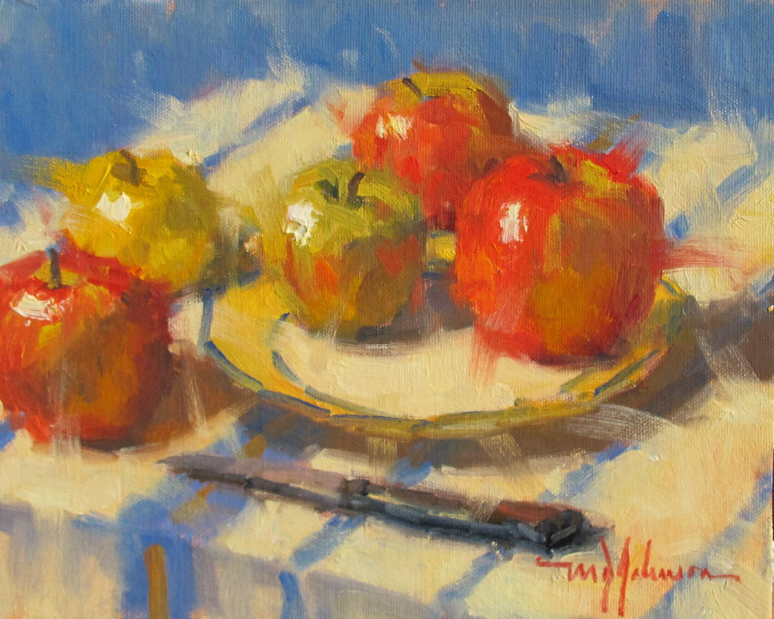 Erik's Apples (2016) - 8x10 - Sold