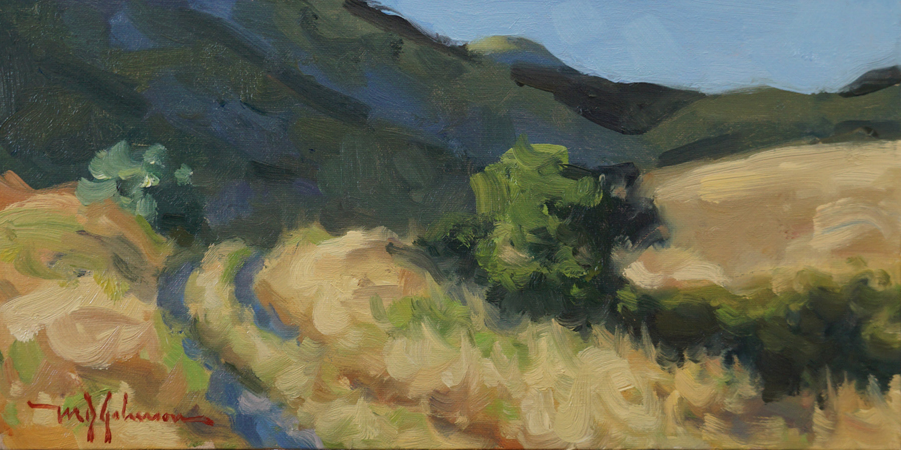 Contours in the Foothills (2022) - Sold
