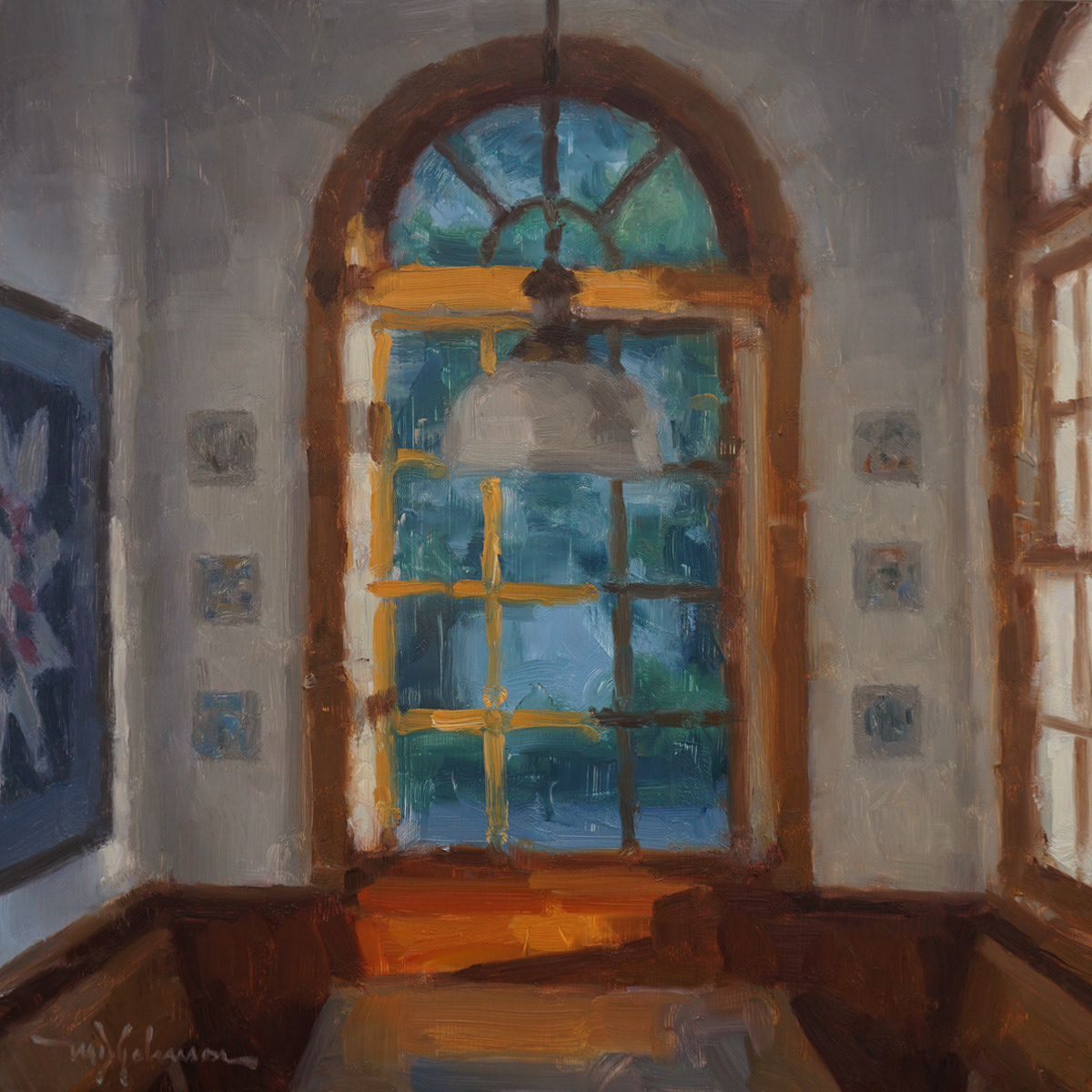 Breakfast Nook (2023) - 12x12 - Sold