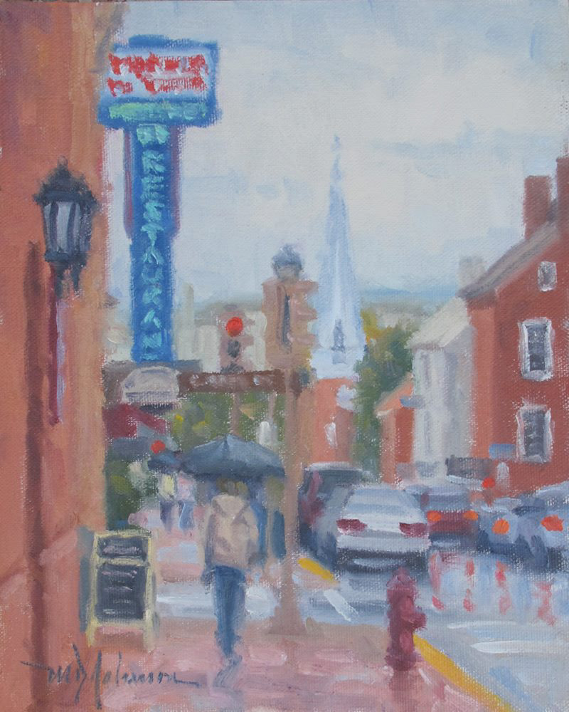Lexington Rain (2014) - 10x8 - Sold