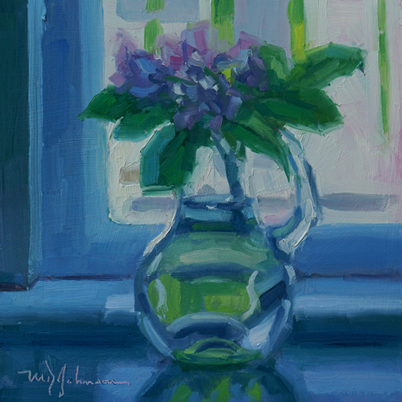 By the Window (2020) - 8x8 - Sold