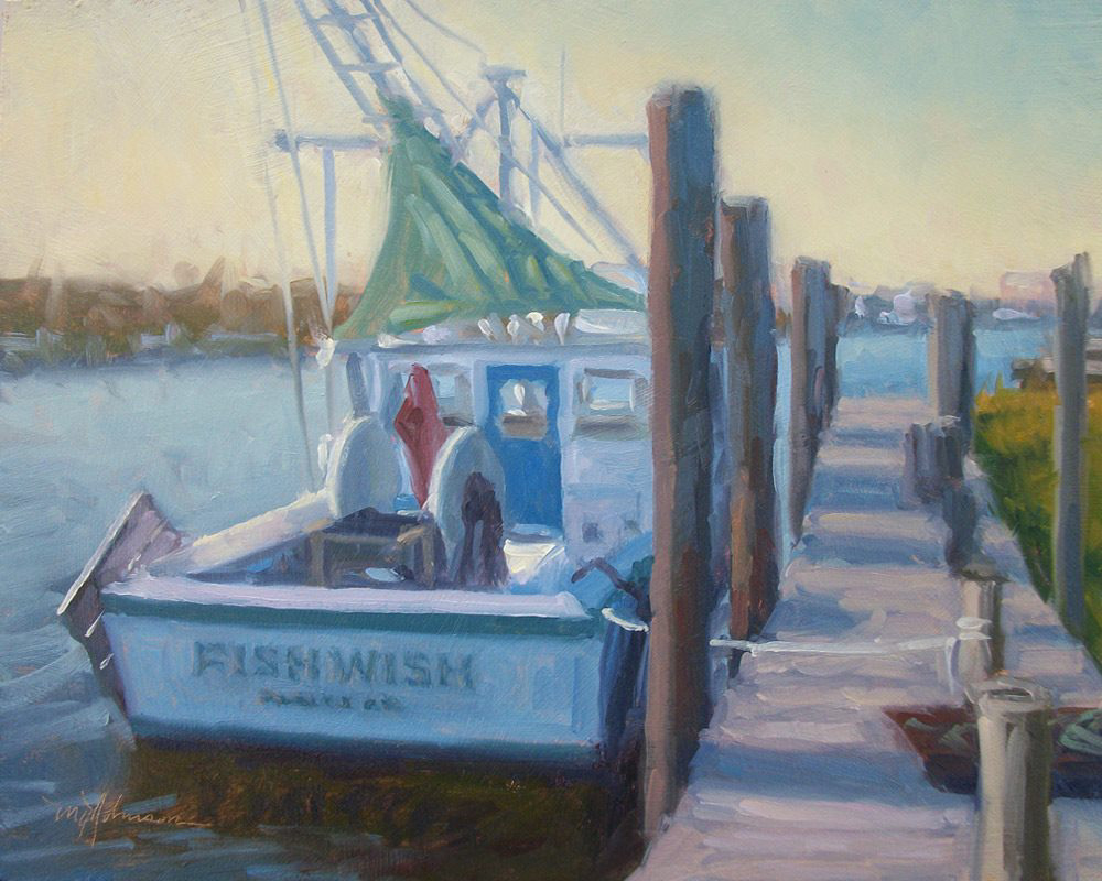 Fish Wish (2013) - 8x10 - Sold