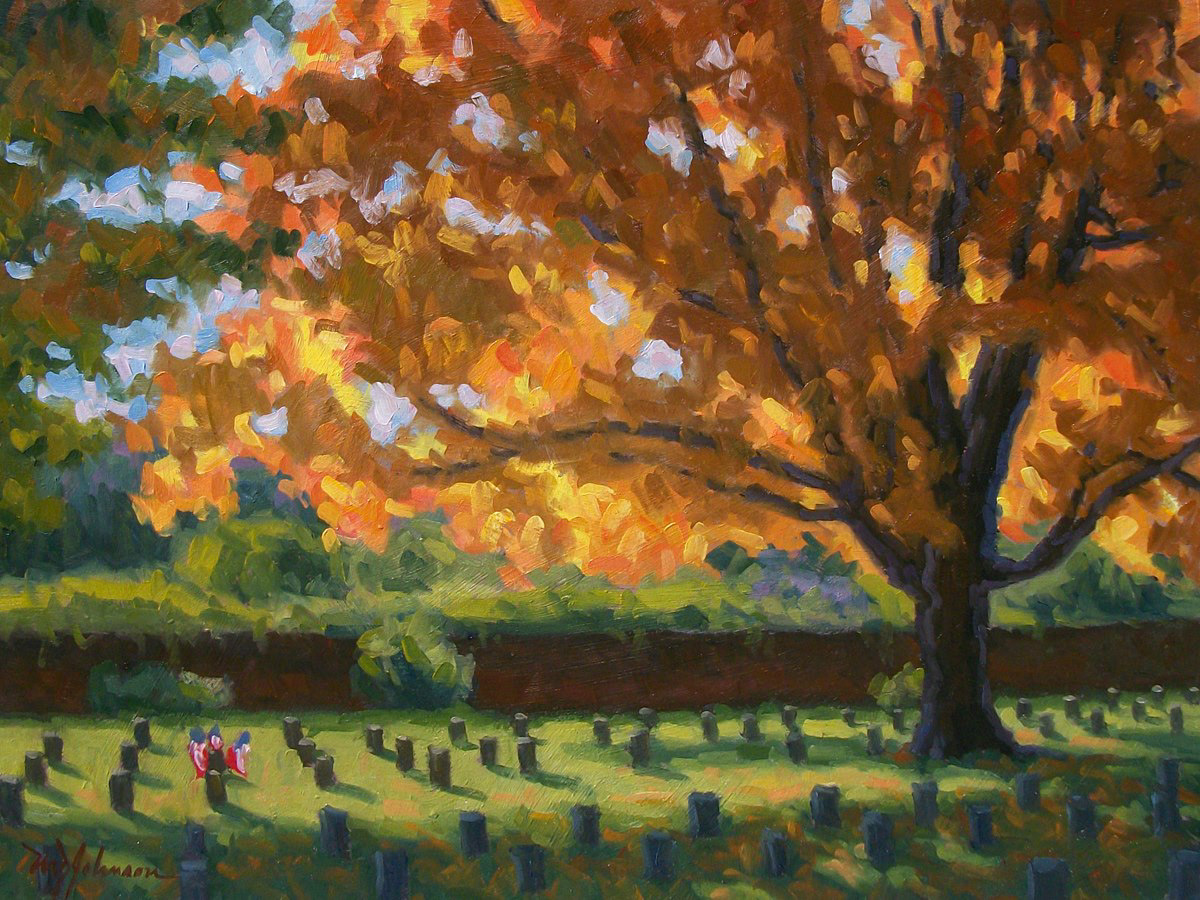 Old City Cemetery (2012) - 12x16 - Available
