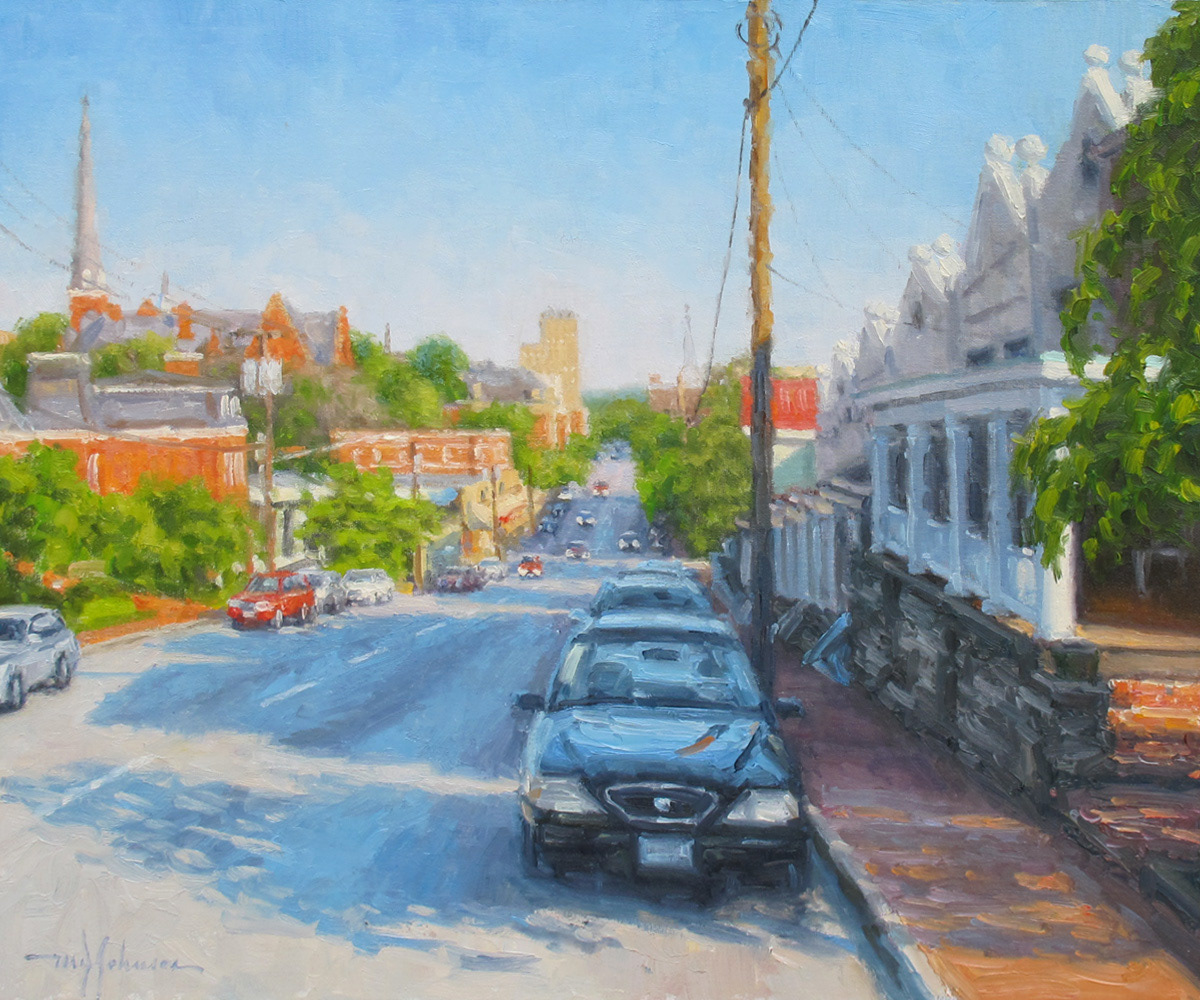 Morning in the Burg (2016) - 20x24 - Sold