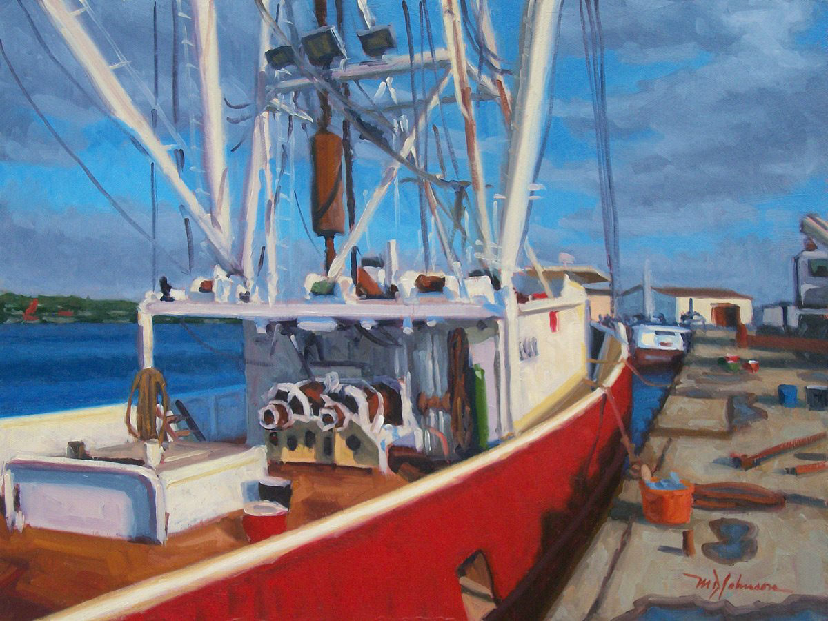 Quiet Harbor (2013) - 12x16 - Available