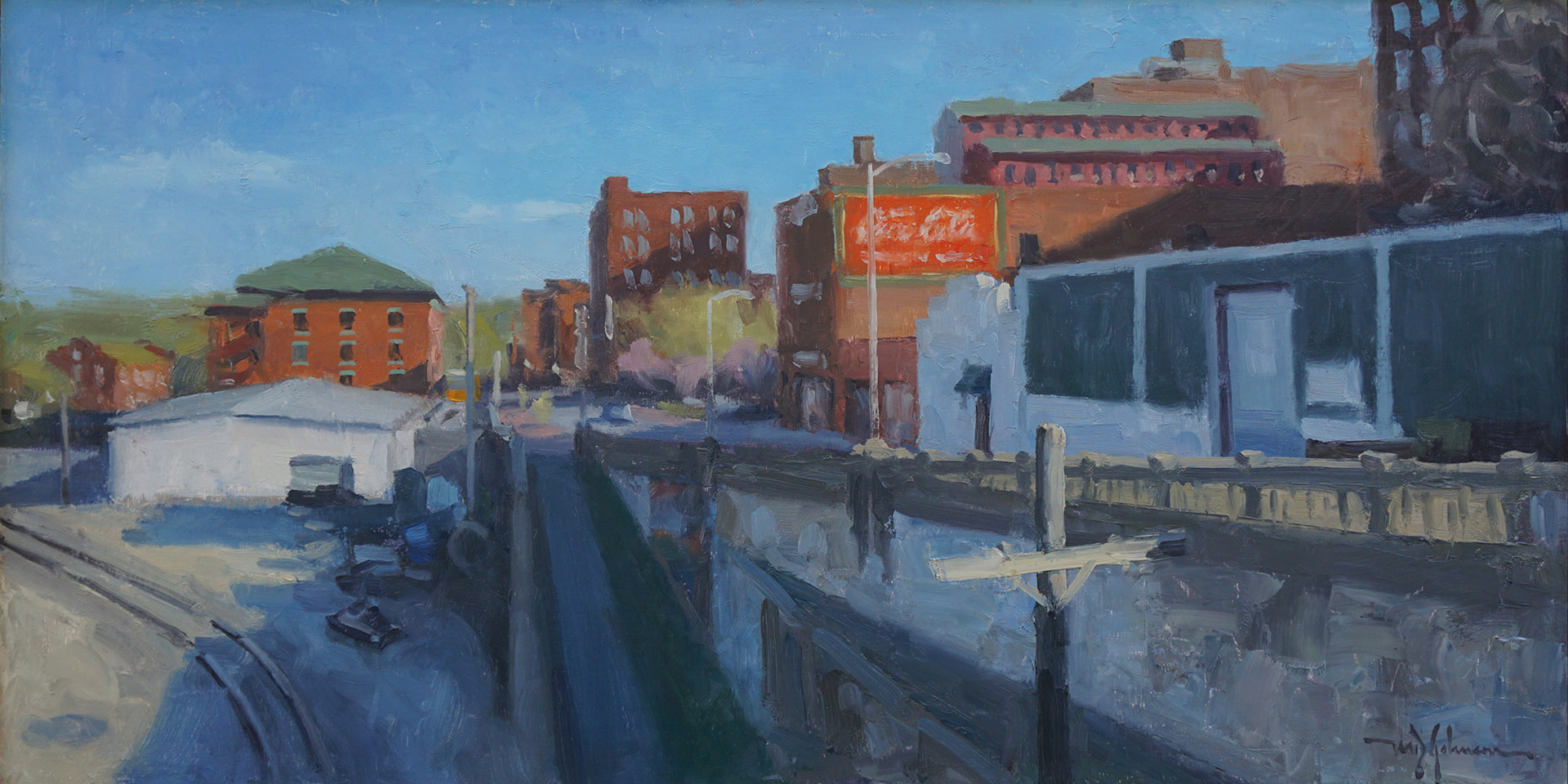 View From the Bridge (2023) - 12x24 - Available