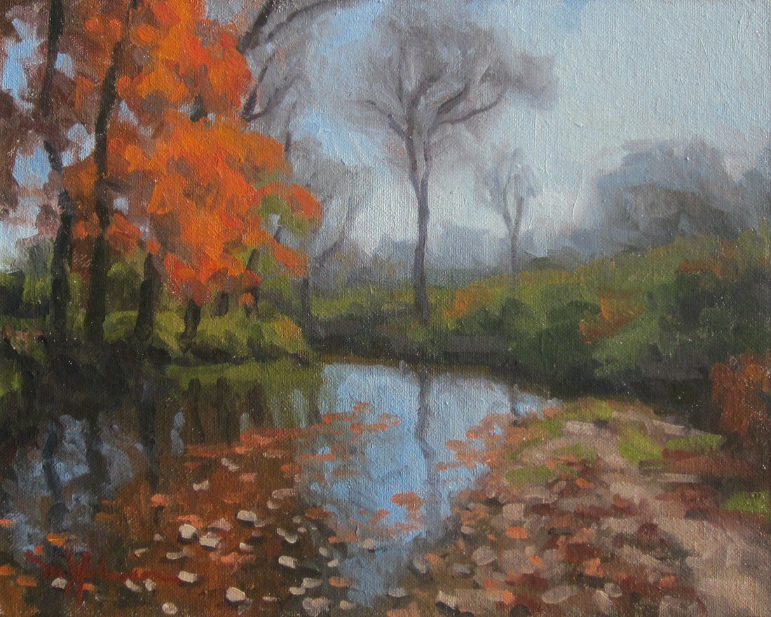 Autumn at Big Otter Creek (2012) - 8x10 - Sold
