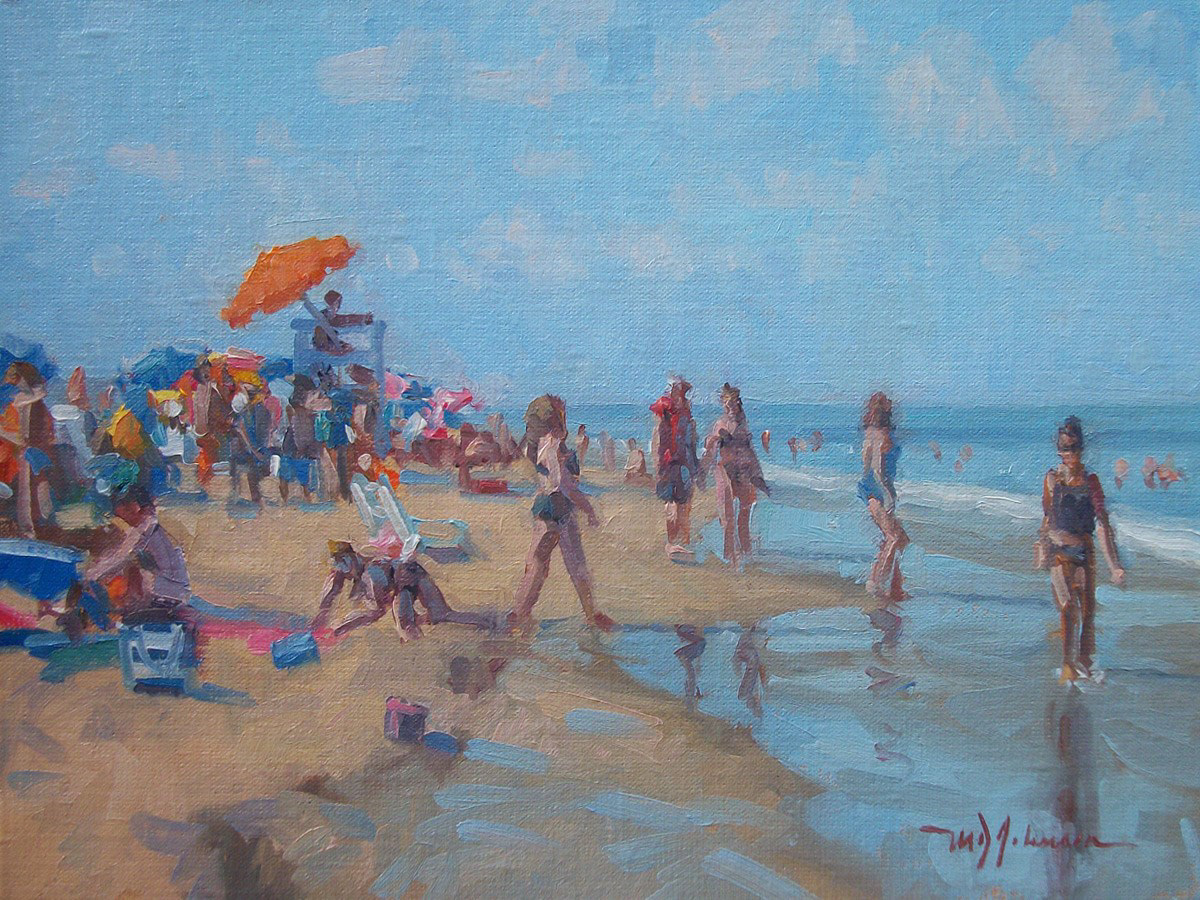 Virginia Beach 2013 - 9x12 - Sold