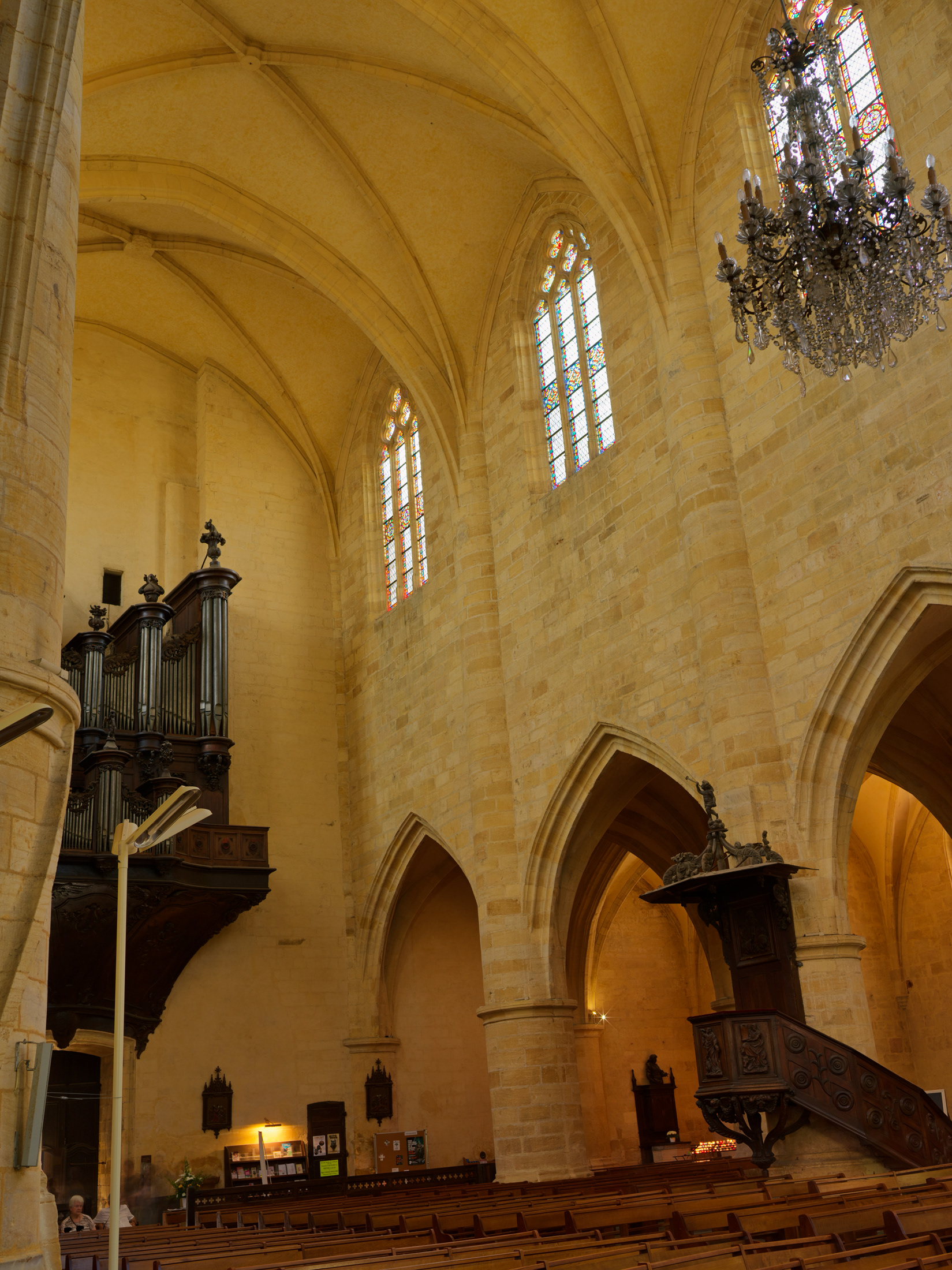 Cathédrale Saint Sacerdos , Sarlat, intérieur, III